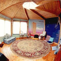 Inside Skye Peace Sound Chamber